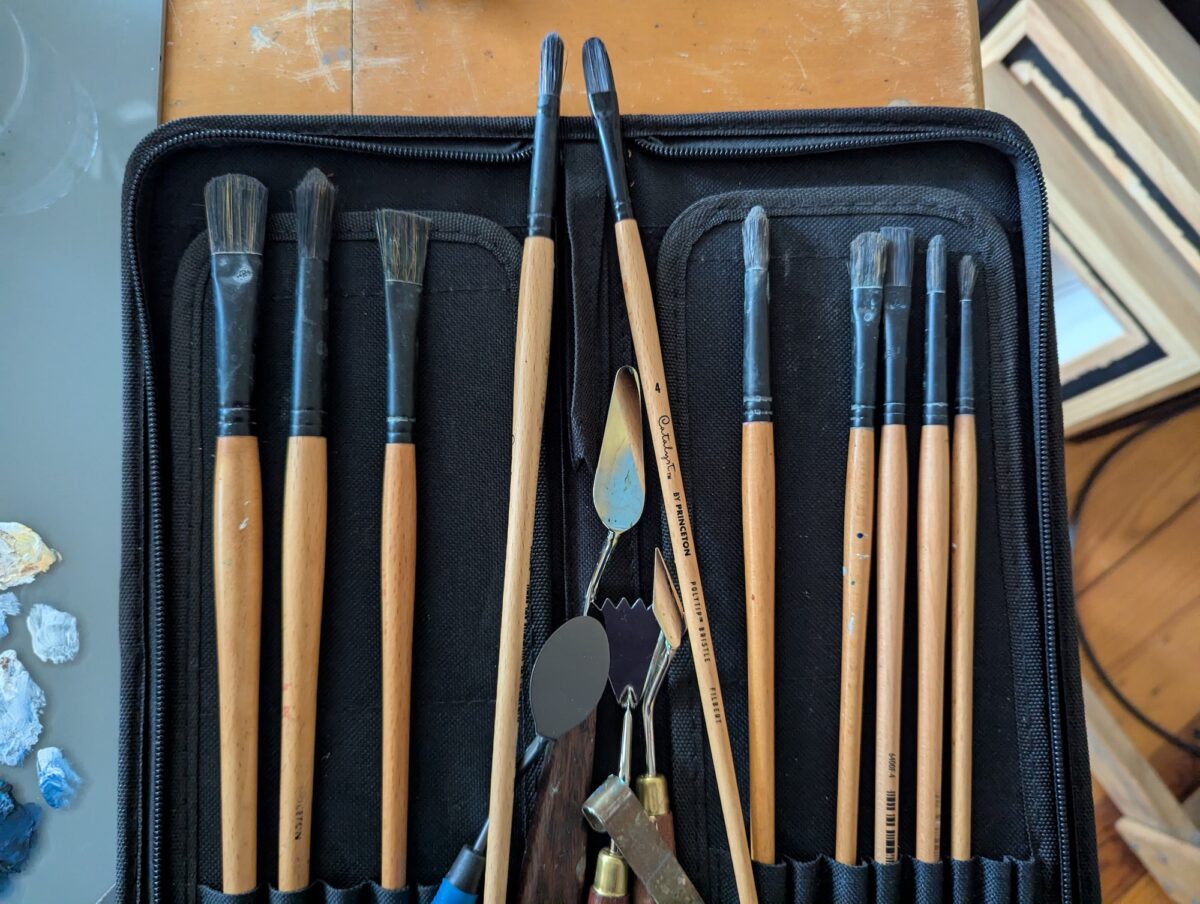Acrylic Painting Tip #2: The Advantages of Princeton Catalyst Polytip Brushes (A Hog Hair Alternative for Acrylic Painters)
