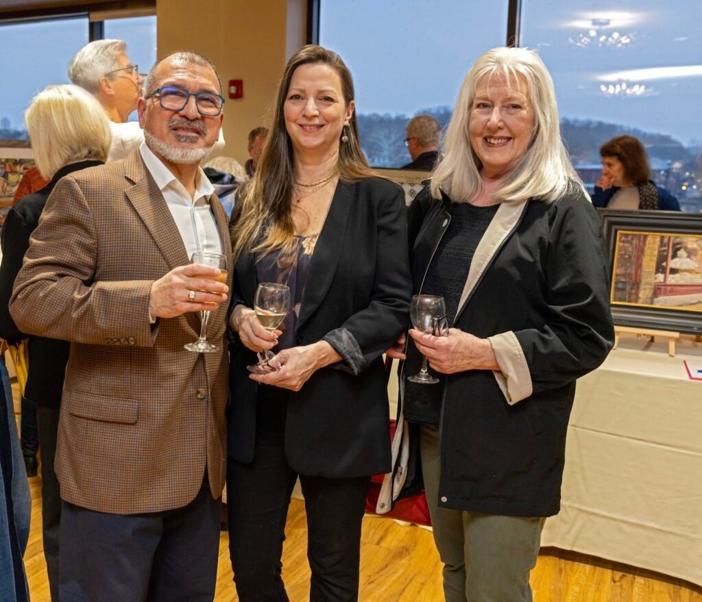 Fellow artists Barbara Kaiser and Helen Lee Meyers who also participated and sold at the event!