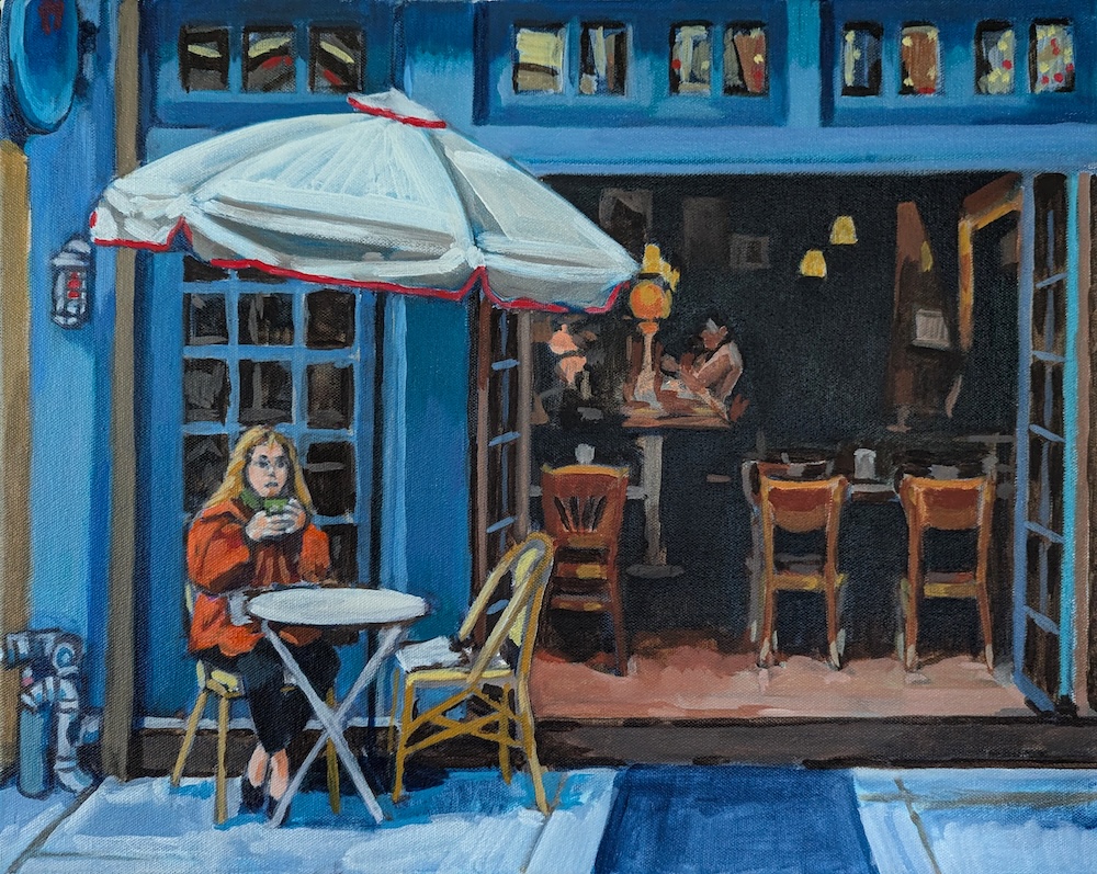 Drag Queen Bingo, an acrylic painting by aritst Francisco Silva
