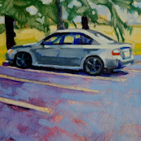 Parking for One by painter Fransciso Silva