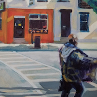 Sunday Morning Ritual by painter Fransciso Silva